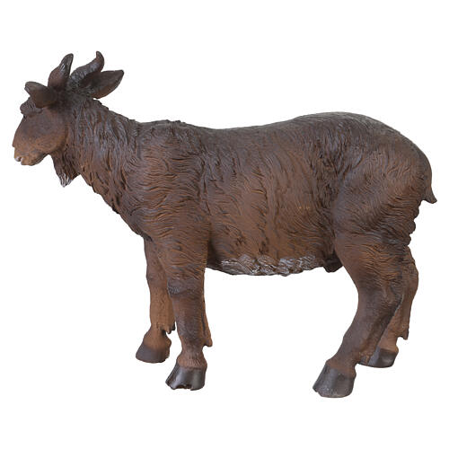 Hand-painted resin goat for 40 cm Nativity Scene 4