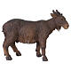 Hand-painted goat figurine in resin for 40 cm nativity s1