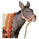 Asino in resina presepe 40 cm s2