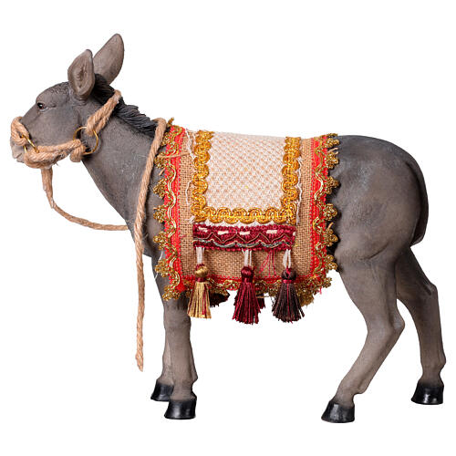 Figura osiołka do szopki 40 cm – żywica kolorowa 7
