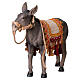 Figura osiołka do szopki 40 cm – żywica kolorowa s5