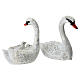Swan Family for Nativity Scene 8-10 cm Resin s3