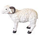 Montone con corna in resina 40x55x25 cm per presepe da 80 cm s1