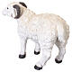 Montone con corna in resina 40x55x25 cm per presepe da 80 cm s5