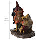 Rooster with Hen and Chicks on Base for 10-12 cm Nativity Scene s2