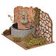 Nativity fountain with electric pump 14x20x12cm s2