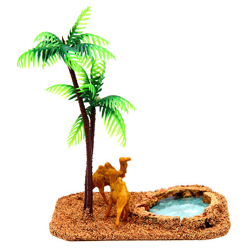 Kamel und Palme für Krippe 4
