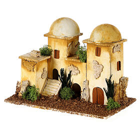 Casas árabes miniatura presépio 15x20x12 cm