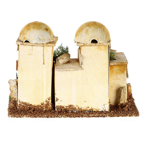 Casas árabes miniatura presépio 15x20x12 cm 4