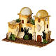 Casas árabes miniatura presépio 15x20x12 cm s2