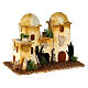 Casas árabes miniatura presépio 15x20x12 cm s3