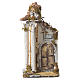 Temple with columns and arch for nativities measuring 30x15x12cm s1
