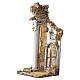 Temple with columns and arch for nativities measuring 30x15x12cm s2