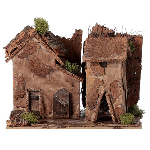 Farmhouse for nativities 20x16x15cm, assorted models 1