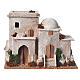 Minareto doppio ambientazione presepe 13x20x10 cm s1