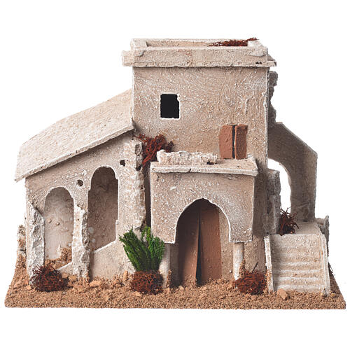 Minareto doppio presepe 13x20x10 cm 1