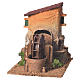 Old water mill for nativity scene 20x15x20 cm s1