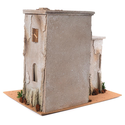 Nativity setting, minaret with stable 50x45x60cm 4