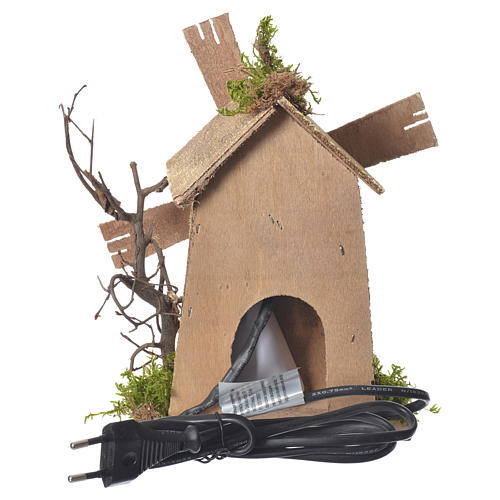 Moinho de vento presépio 5-6 cm 14x9x15 cm 3