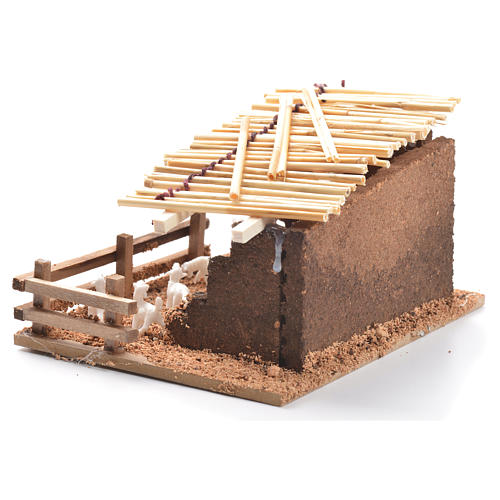 Ovile presepe 6 cm 2