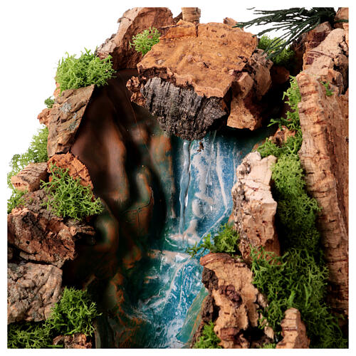 Wasserfall für Krippe 40x26x50 cm 12
