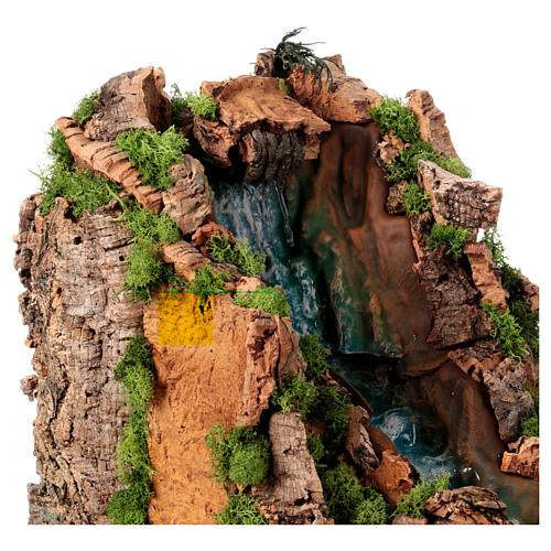 Wasserfall für Krippe 40x26x50 cm 18