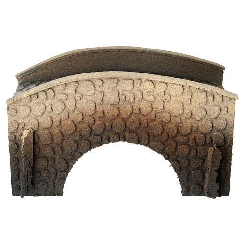 Geschwungene Brücke für Krippe 15x25x10 cm 4