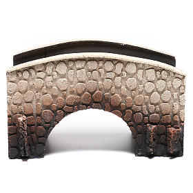 Ponte presepe sughero arcuato 16x25x11 cm