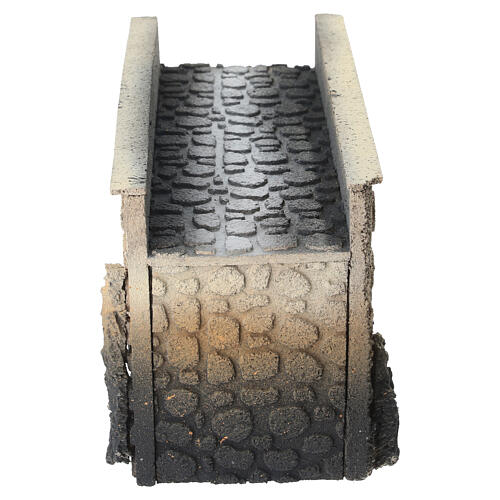 Ponte presepe sughero dritto 13x25x11 cm 2