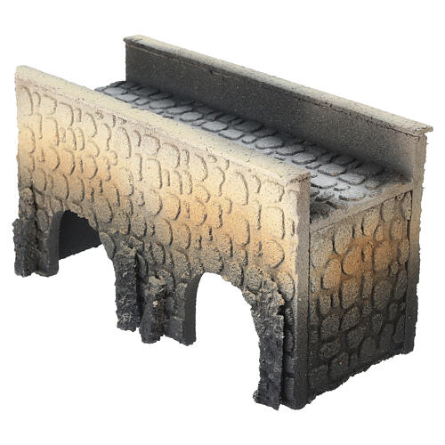 Ponte presepe sughero dritto 13x25x11 cm 3