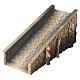 Bridge in cork with descent for nativities 13x25x11cm s1