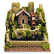 Mulino ad acqua con fiume curvilineo 22x26x40 cm s1