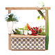 Florist stall for nativities measuring 10.5x11x4cm s1