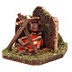 Fire for nativity for 10-12cm with light 230V s2