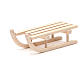 Wooden Sled for nativity h. 2,5x3,5x9cm s2
