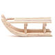 Sled in wood for nativity h. 2x6,5x2,5cm s1