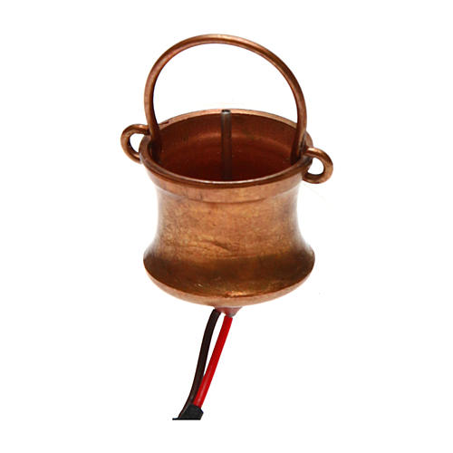 Cauldron smoke generating and flask 4,5V 1