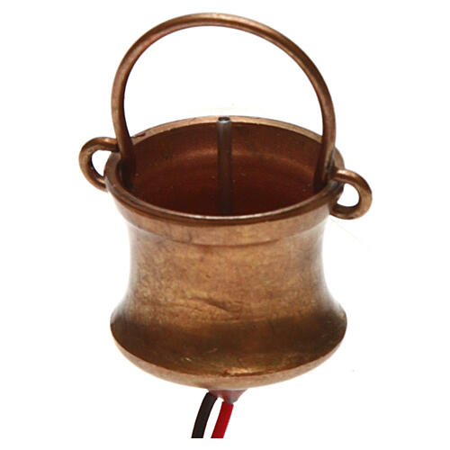 Pentola generatore di fumo e flacone 4,5V 3