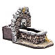 Electric fountain for nativities in rock-like resin 11x16x8cm s3