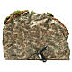 Borgo rustico presepe illuminato con capanna 36x51x35 cm s4