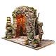 Cueva presebre iluminada 35x50x26 s2