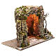 Cueva presebre iluminada 35x50x26 s3
