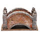Arched Bridge for nativity with staircase 10x18x11cm s1