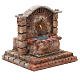 Antique electric Fountain for nativity 18x16x16cm s3