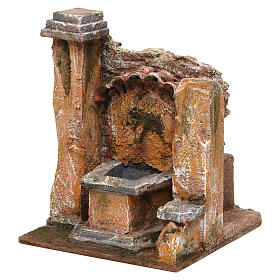 Fontana presepe antica presepe 10 12 cm 18x16x16
