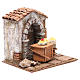 Bottega del pastaio per presepe 10 cm s3