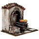 Bottega del pastaio per presepe 10 cm s4