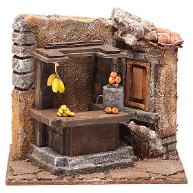 Fruit juices shop for nativity 10cm