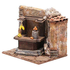 Fruit juices shop for nativity 10cm