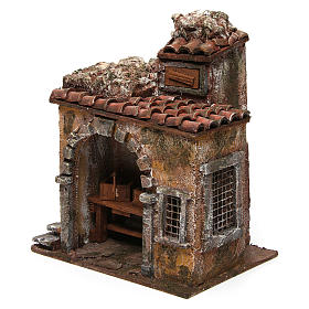 Maisons, milieux, ateliers, puits: Atelier du forgeron pour crèche 10 cm